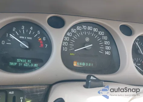 2003 Buick Lesabre Limited z USA, uszkodzony, nr VIN 1G4HR54K23U230116